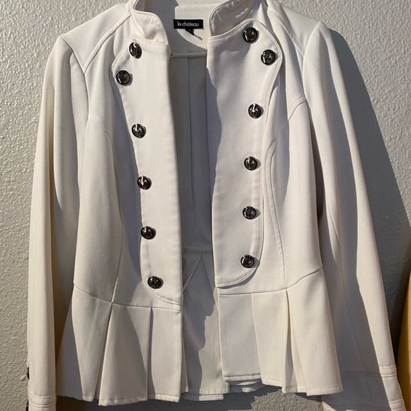 SMALL WHITE COLONIAL VINTAGE COAT - Picture 7 of 7